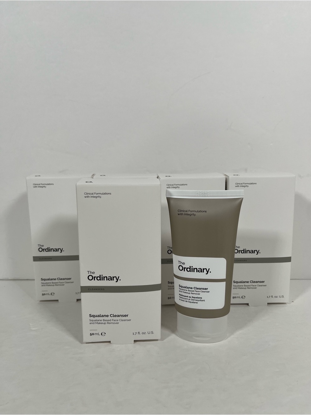 Lot 5x The Ordinary Squalane Cleanser 50ml New in Box